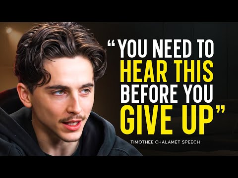 Timothée Chalamet’s Speech Will Leave You SPEECHLESS — Best Life Advice