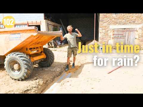 Utility Lines Go In + Trenches Closed! | Farm Renovation in Southern France #102