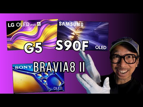 LG G5 OLED vs Bravia 8 II vs S90F! Which wins our eyeball test?