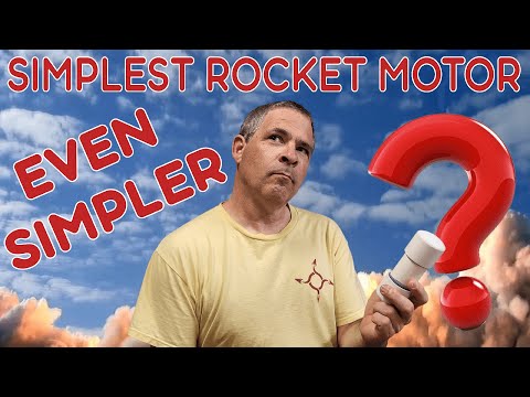 Making our simplest homemade rocket motor even simpler?