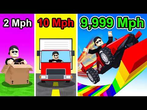 Going 4,189,940 MPH in a CAR in Roblox