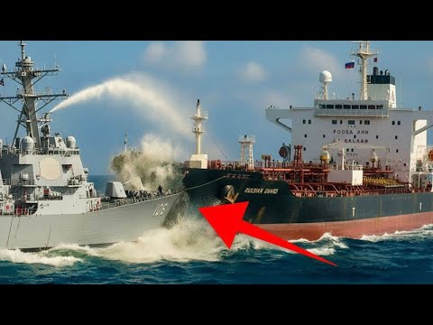 Russian Oil Tanker TRIED to Evade US Navy....Then THIS Happened