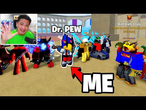 I Went UNDERCOVER in a YOUTUBER Blox Fruits Tournament