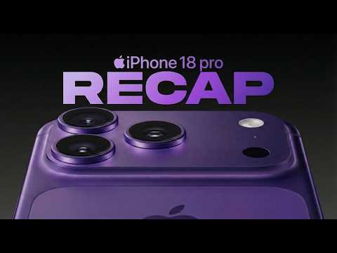 iPhone 18 Pro LEAKS: The Camera Upgrade We Actually Wanted!