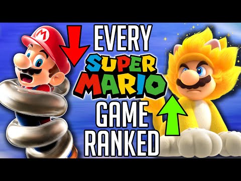 Ranking Every Mainline Mario Game