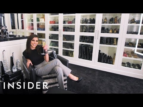 Champagne Doorbell Closet In LA | Bonkers Closets