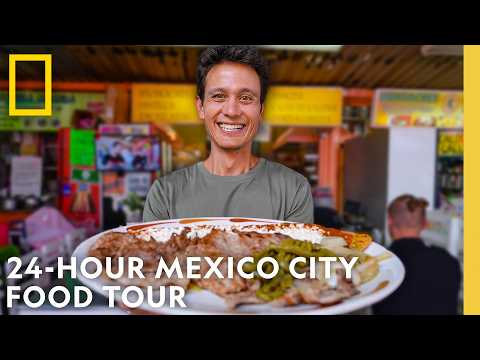 Eating Huarache, Tacos, & More in Mexico City! | Epic Food Journeys with Mark Wiens | Nat Geo