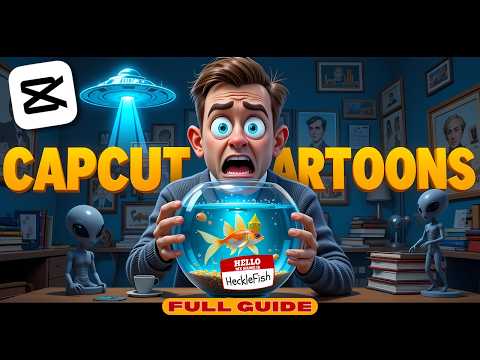 Make Cartoon Animations in Capcut for Free! (Step by Step Guide)