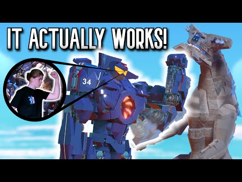 I Made a MOTION CONTROLLED Mech! (Jaeger) | Trailmakers