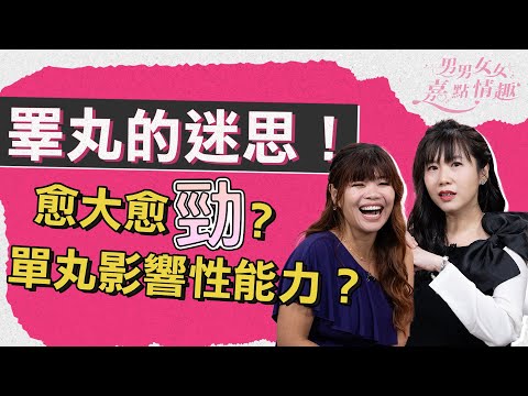 睪丸的迷思！蛋蛋愈大是否愈勁？臨床上高度少於 OO cm＝太細！「單丸」不會影響性能力？一招自我檢查睪丸健康｜健康談性｜男男女女·嘉點情趣｜侯嘉明、利嘉敏