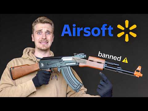 I Tested Banned Airsoft Guns from Walmart!