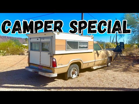 Dodge camper pickup ABANDONED 25 years. Will it run and drive ?
