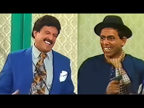 سمير غانم مش قادر يكمل المشهد من الضحك لما شتم سيد حاتم بالانجليزي على المسرح 😂😂 هتموت من الضحك 🤣🤣