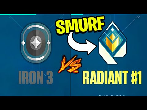 I Put a RADIANT SMURF in IRON to Prove it's RIGGED!