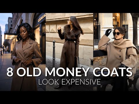 8 OLD MONEY COATS that make any outfit look expensive
