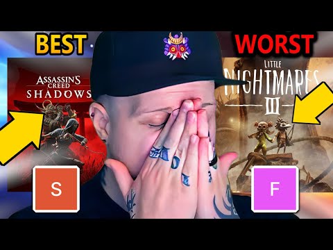 Best & Worst Games of 2025 – Game of the Year Tier List (Scyushi)