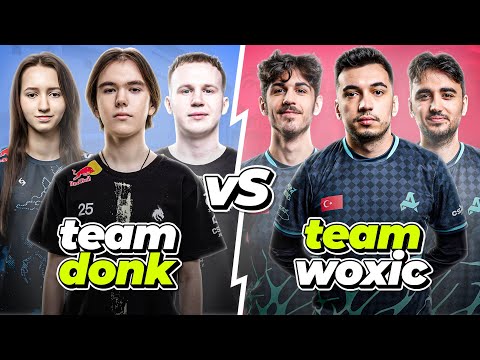Team DONK vs Team WOXIC on Faceit with Utility Guide, Multi POV and Voice Comms (Mirage)