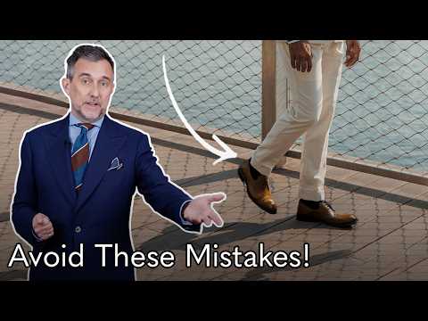10 Styling Mistakes Men Make in the Summer