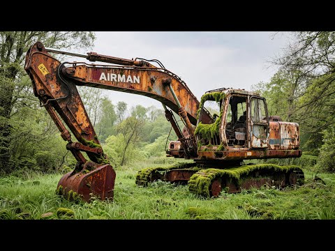 FULLY Restoration : 136 Days To Completely Revive a 50 Year Old Abandoned Excavator!