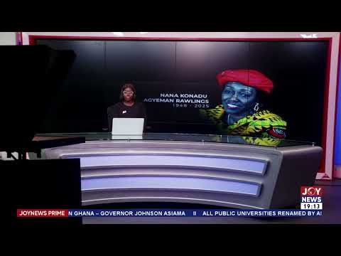 Nana Konadu Agyeman-Rawlings Passes on: Government declares three days of national mourning
