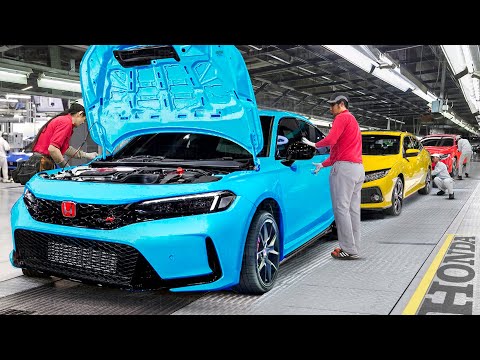Inside Best Japanese Factory Producing the Honda Civic Type R