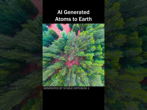 Atoms To Earth #shorts #stablediffusion