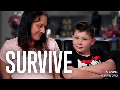 How Bear Grylls helped mother and son survive getting lost in the bush | Sunday Night Archive