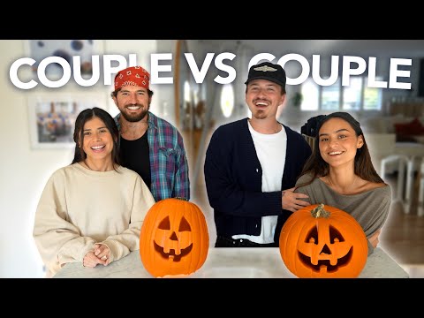 Couples Pumpkin Carving Challenge! w/ Jc & Chelsey
