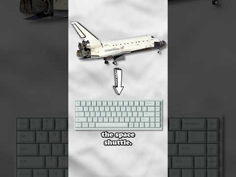 This Keyboard Is Basically The Space Shuttle