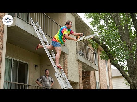 Idiots With Chainsaws: Tree Cutting Fails | Extreme Dangerous Logging Truck Fails