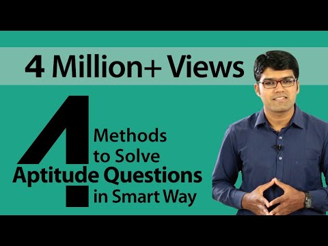 4 Methods to Solve Aptitude Questions in Smart Way | Quantitative Aptitude Shortcuts | TalentSprint