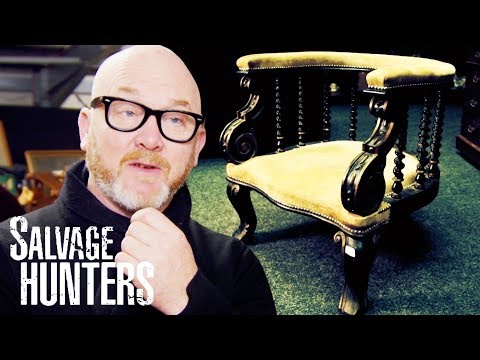 Bidding For A Marvelous Victorian Tub Chair | Salvage Hunters | NEW Season 13