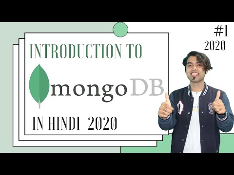 🔴 MongoDB Tutorial in Hindi #1: Introduction to MongoDB in Hindi in 2020