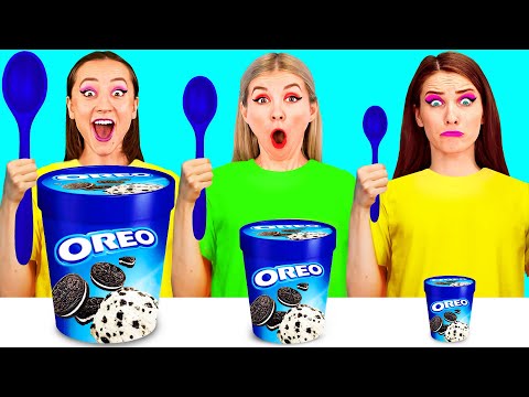 Big, Medium and Small Plate Challenge | Funny Food Recipes by TeamTeen Challenge