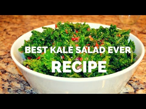 Raw Kale Salad Recipe - Best Kale Salad Ever
