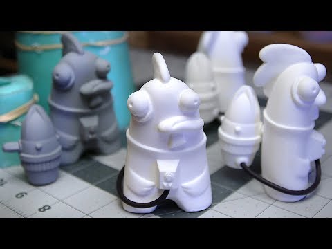 Mold Making And Resin Casting - How I Make Plastic Copies of My Toys