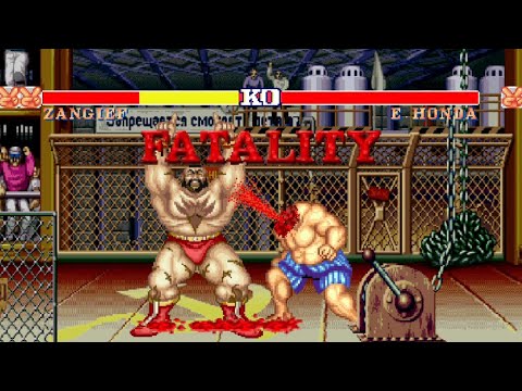 Street Fighter 2: World Warrior With Fatalities