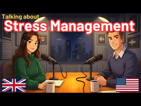 Daily English Conversation Practice | How to Talk About Stress Naturally