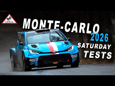 Saturday Tests | Rallye Monte-Carlo 2026 | Škoda & Toyota Rally2 [Passats de canto]