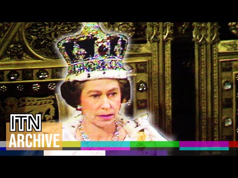 Queen Elizabeth II at the State Opening of Parliament – ITN Special (1976)