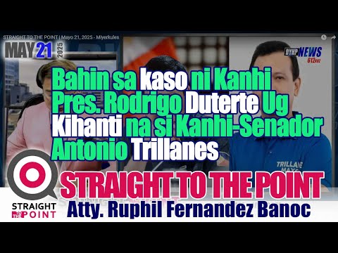 Bahin sa kaso ni Kanhi  Pres. Rodrigo Duterte Ug  Kihanti na si Kanhi-Senador  Antonio Trillanes