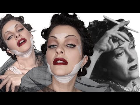 “I am big, it’s the pictures that got small” A Norma Desmond Sunset Boulevard makeup tutorial