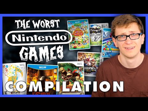 The Worst Nintendo Games - Scott The Woz Compilation