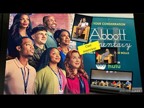 Abbott Elementary cast interview