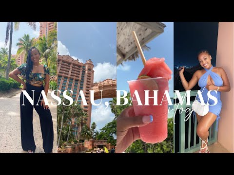 VLOG | #TravelVlog - Trip to Nassau Bahamas | Warwick Paradise Island + Atlantis Resort 2021