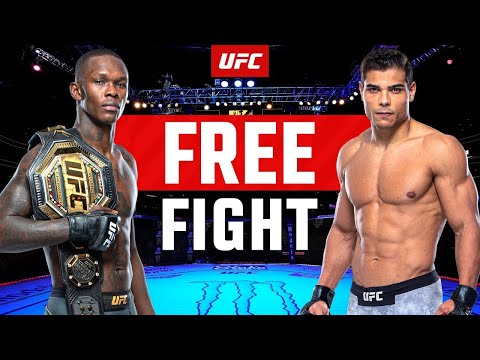 Исраэль Адесанья vs Пауло Коста: Полный бой