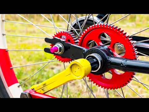 I INSTALLED AN ELECTRIC MOTOR ON MY BICYCLE! EVERYONE WAS AMAZED.