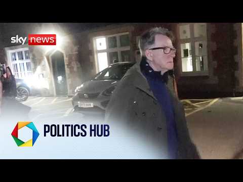 Sky News challenges Peter Mandelson over Epstein links | Politics Hub