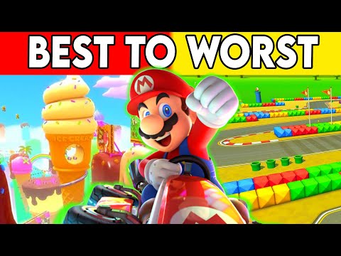 I Ranked ALL 48 Mario Kart 8 Deluxe Booster Pass Tracks!