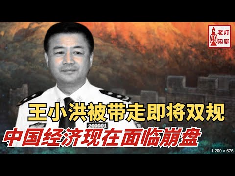 王小洪被带走即将双规｜中国经济现在面临崩盘｜《老灯闲聊第41期》